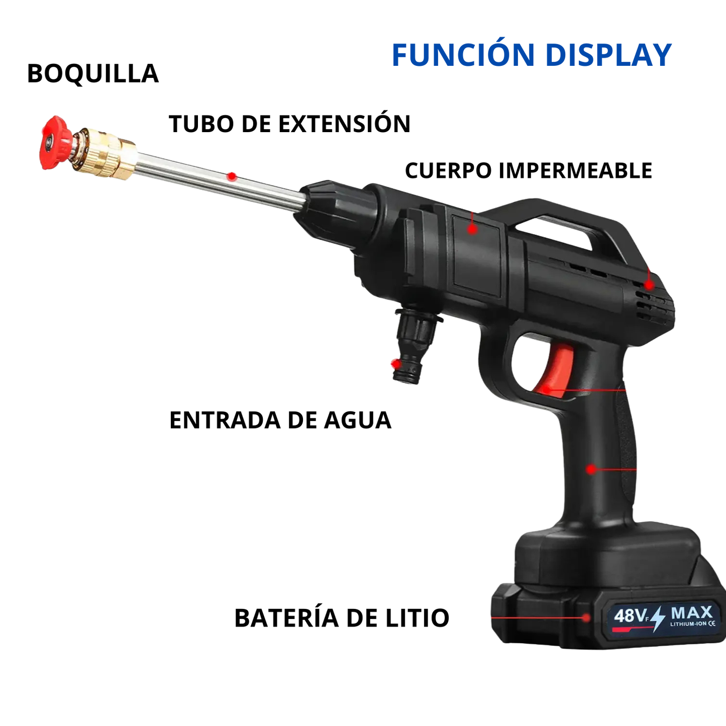 Limpiador de Alta Presión Inalámbrico