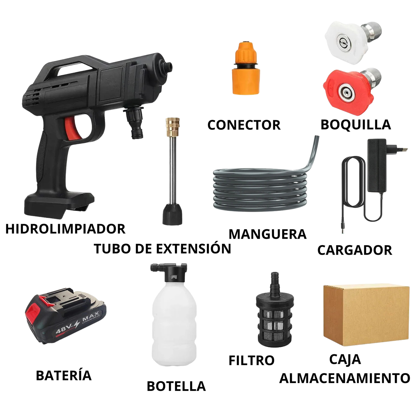 Limpiador de Alta Presión Inalámbrico